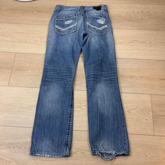 BKE Denim Jeans Carter Bootleg 32 Long - Picture 4 of 10